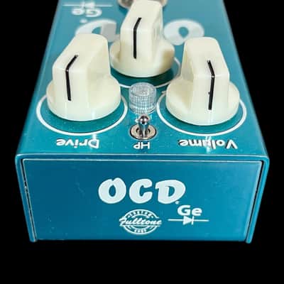 Fulltone Custom Shop OCD-GE Germanium Overdrive 2019 - Tahitian Teal X9257 image 3