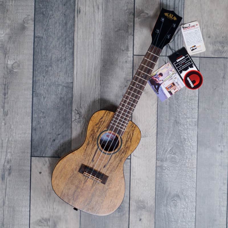 2021 Kala MG-C 'Concert' Ukulele Satin Laquer Spalted Mango
