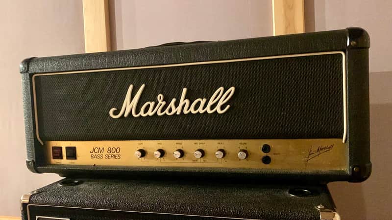 Marshall 1992 JCM 800 Bass Series 100-Watt Super Bass Head image 1