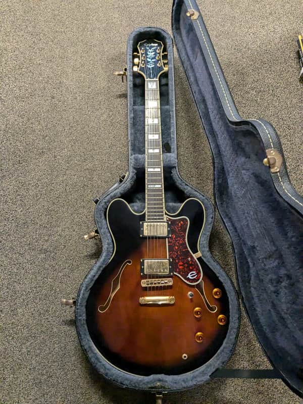 Epiphone Sheraton MIK Gibson VSB 1992 - Sunburst image 1