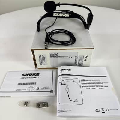 Shure WH20TQG Headworn Dynamic Microphone with 4 Pin Tini QG Connector #1 image 1