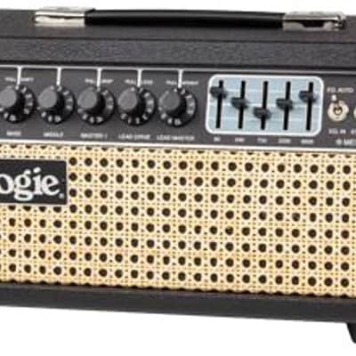 Mesa Boogie Mark IIC+ HRG Head in Black with Wicker Grille image 1
