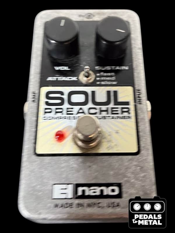 Electro-Harmonix Soul Preacher Nano Compressor / Sustainer 2007 - Present - Cream / Black X8262 image 1