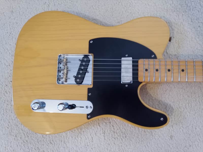 Fender Vintage Hot Rod '52 Telecaster with Seymour Duncan Vintage Mini Humbucker, Maple Fretboard 2007 - 2013 - Butterscotch Blonde
