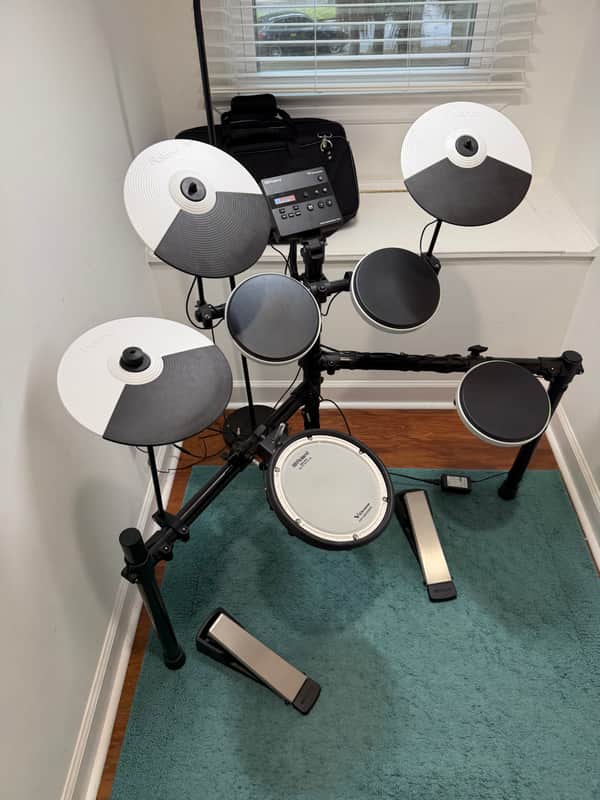 Roland TD-02K V-Drums Electronic Drum Kit – PDX-8 Mesh Snare Upgrade image 1