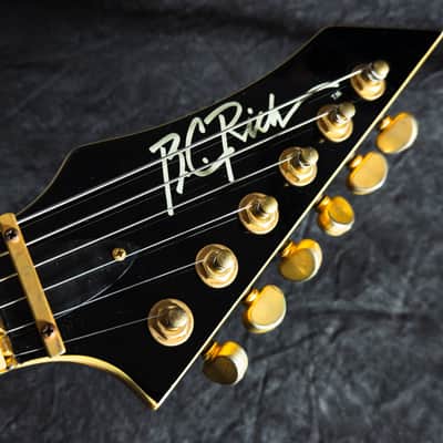 B.C. Rich Warlock-920JE - See Through Red Burst - VERY GOOD condition image 11