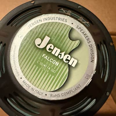 Jensen Falcon 40 C10-40FA Jet Series 10" 40-Watt 16ohm Guitar Speaker 2010s - Black image 2
