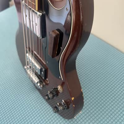 Vintage 1970s Columbus Ibanez Lawsuit EB-3 SG MIJ Electric Bass Guitar Hi Quality image 14