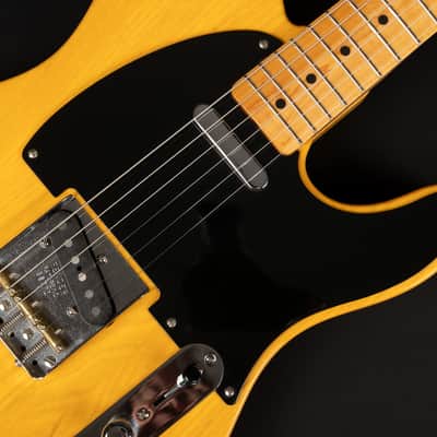 2007 Fender American Vintage AVRI '52 Reissue Telecaster - Butterscotch Blonde | USA Vintage 1952 Ash Body U Neck Profile | CoA OHSC image 19