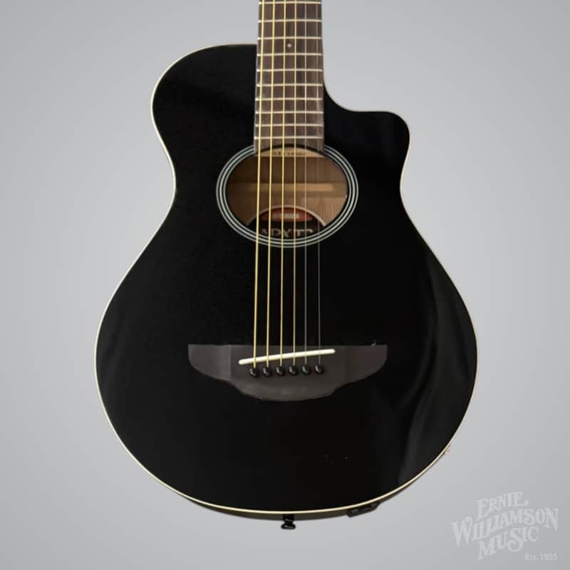 Yamaha APXT2BL 3/4 Size Acoustic Electric Guitar, Black image 1