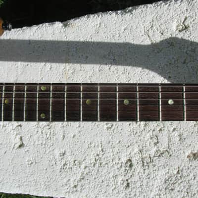Gibson Epiphone Wilshire Guitar, 1965, Rare Red Fox Finish, 2 Mini HB Pickups. Case, All Original image 13