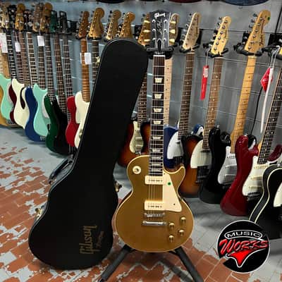Gibson   Custom Shop Les Paul 1956 R6 P90 Gold Top image 3