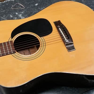 Vintage Ventura V-6 Acoustic Guitar (Made in Japan, Natural Gloss) image 1