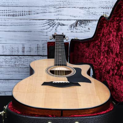 *DEMO* Taylor 314ce Acoustic Electric Guitar | Black Pickguard image 7