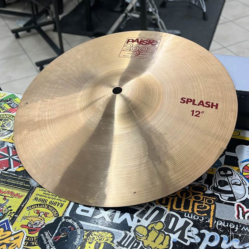 Paiste 12" 2002 Splash Cymbal 1980 - Present - Traditional image 1