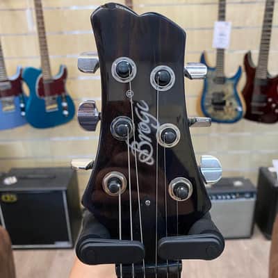 Brogi Vanguard Custom Guitar 2007 Black Transparent image 10