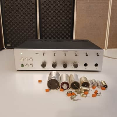 Amplifier Braun CSV 500 1968 - Silver / Black Working 100% Full Service Full Recap image 8