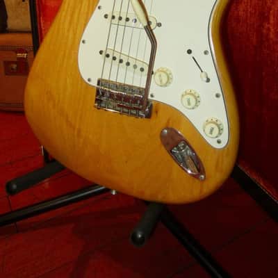 1974 Fender Stratocaster Natural image 1