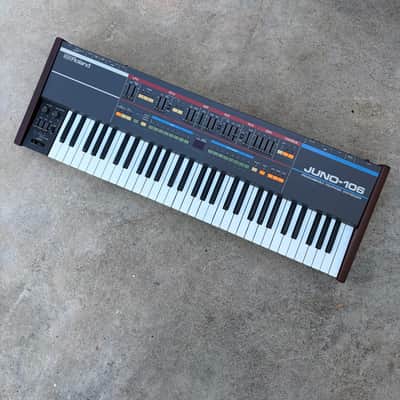Roland Juno-106 61-Key Programmable Polyphonic Synthesizer 1984 - 1985 Fully Serviced