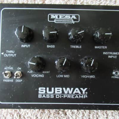 Mesa Boogie Subway+ Bass DI-Preamp Pedal 2010 image 1