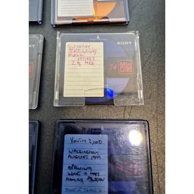 Sony MD 74 - Multi Coloured X 6 – MiniDisc - Good image 6