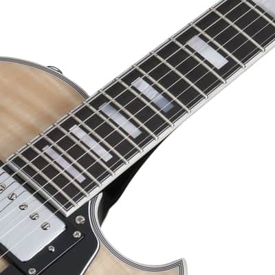 Schecter Solo-II Custom Electric Guitar - Gloss Natural (655) image 4