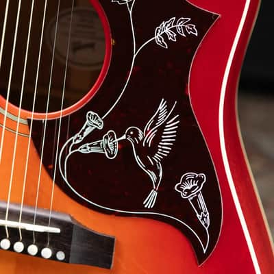 Gibson Hummingbird Special Acoustic/Electric Guitar - Satin Vintage Cherry Sunburst with Gig Bag image 13