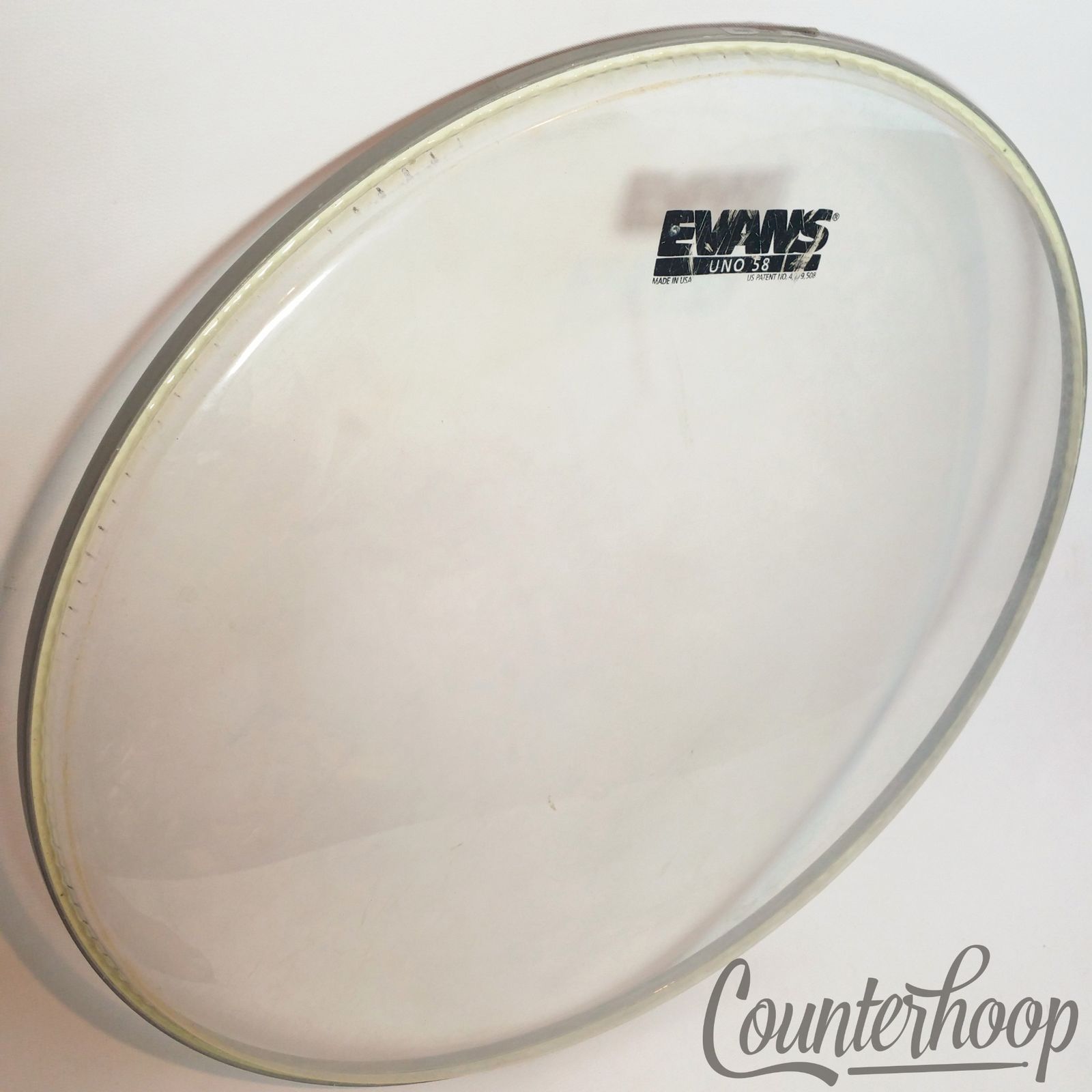 Evans 16" Floor Tom Drum Head Uno 58 Clear USA* — main photograph