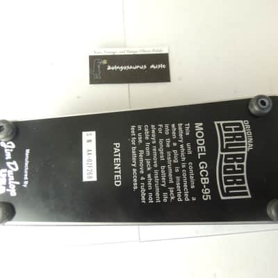 NEW OLD STOCK Older Dunlop GCB95 Crybaby Wah Effects Pedal image 7