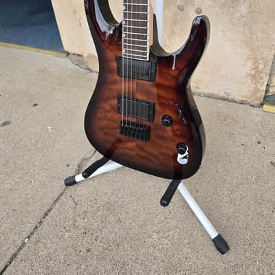 ESP LTD MH-200HT QM 2026 - Dark Brown Sunburst image 4