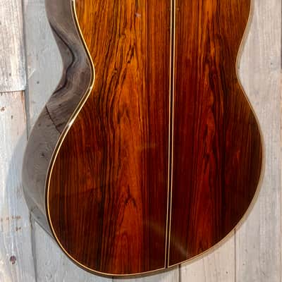 Rare 2010 Jose Oribe Jose Oribe Gran Parlor Suprema Natural, Brazilian Rosewood &  Western Red Cedar, Steel String Classical image 11