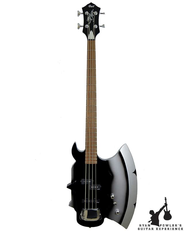 Cort Gene Simmons Axe Bass Black | Reverb