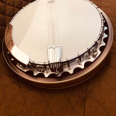 Washburn B10 Americana Series Remo Top Wood Mahogany Neck 5-String Banjo w/Mahogany Resonator image 16