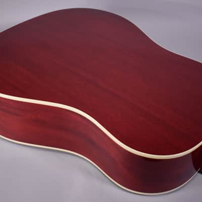 2025 Gibson J-45 Standard Left-Handed Acoustic-Electric | Cherry Finish W/OHSC image 14