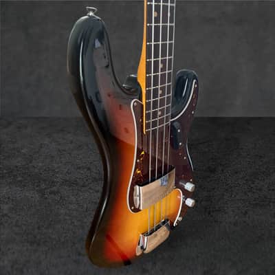 2026 Fender James Jamerson 1962 Precision Bass, Rosewood Fingerboard, 3-Tone Sunburst image 8
