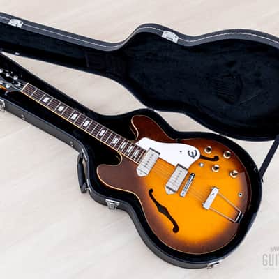1980 Epiphone Casino Vintage Guitar Sunburst Near-Mint w/ | Reverb