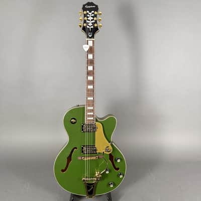 Epiphone Emperor Swingster Forest Green Metallic Goldhardware image 2