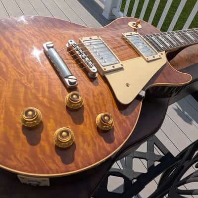 2018 Gibson Custom Shop Historic '59 Les Paul Standard Reissue LPR9 - Royal Teaburst image 8