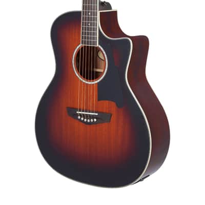 D'Angelico Excel Gramercy, Mahogany Burst Grand Auditorium Acoustic-Electric Guitar image 6