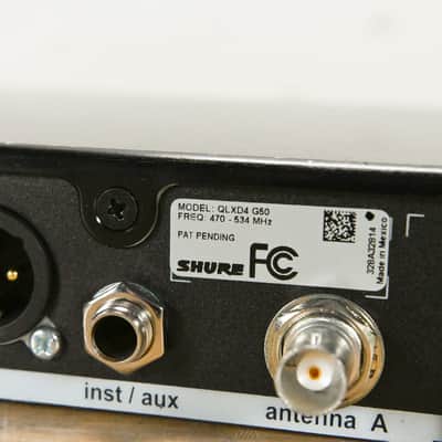Shure QLXD24/KSM9HS Digital Handheld Wireless System - G50 Band (NO PSU) CG015NY Bild 9