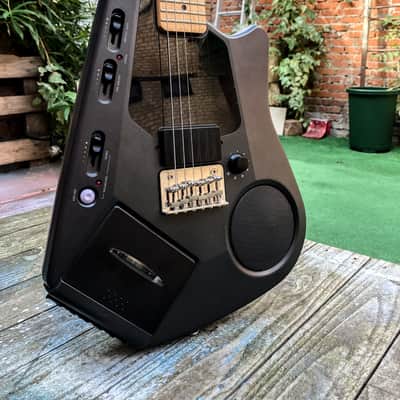 Japan Casio Fujigen EG5 1984 grey Guitar with a cassette player image 11