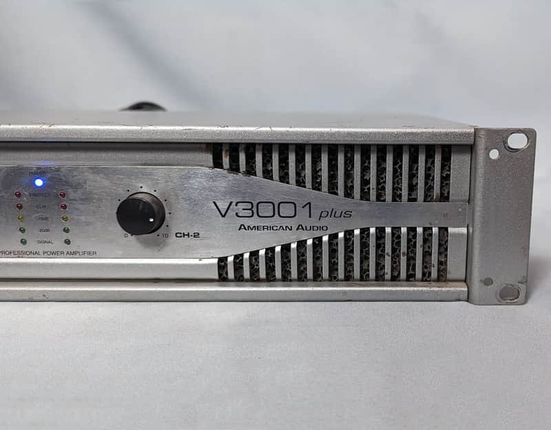 American audio V3000 plus Professional Power Amplifier - | Reverb