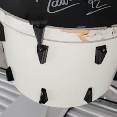 Tama Lars Ulrich Signature Series Artstar II Drums 1992 (White w/ Black Hardware).  No Snare. image 13