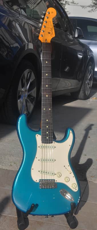 MJT 60s light Relic Stratocaster NOS 2000 with Fender Custom Shop 57/62 pickups - Lake Placid Blue image 1