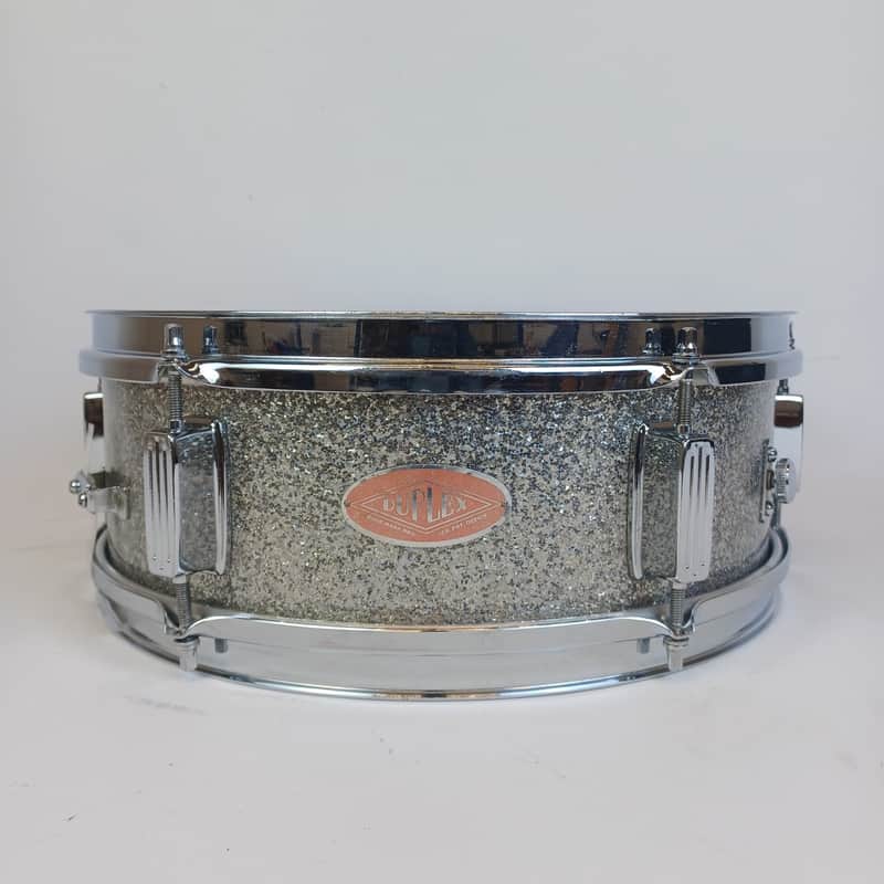 Duplex 5x14"Summit Snare Drum 60s Silver Sparkle Grossman Cleveland Rogers Luxor image 1