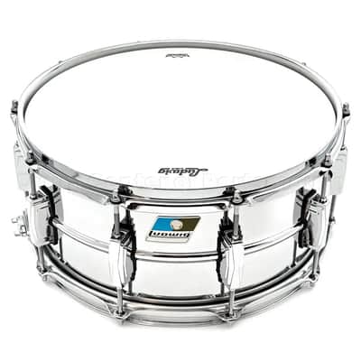 Ludwig Supraphonic Snare Drum 14x6.5 (Blue/Olive Badge) B-Stock image 1