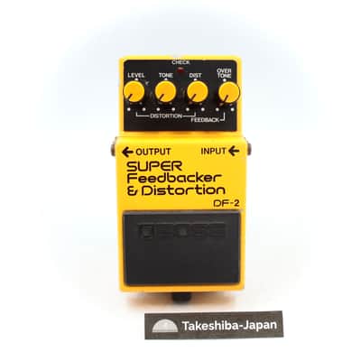 Boss DF-2 Super Feedbacker and Distortion 1985 Made In Japan Guitar Effect Pedal 527500 image 1