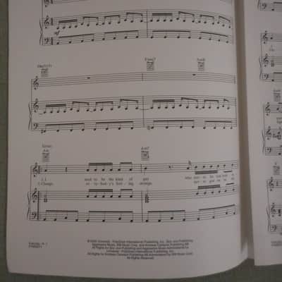Warner Bros. Bon Jovi "Everday" Sheet Music image 2