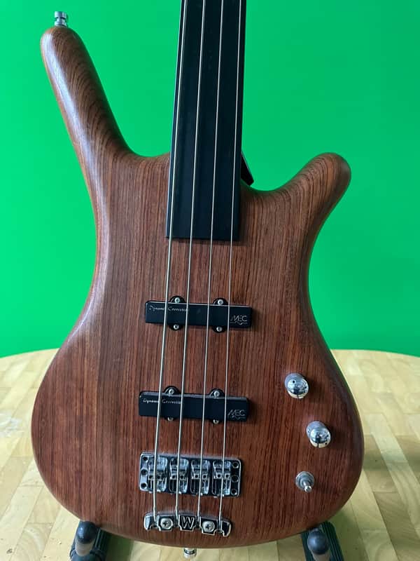 Warick Corvette Fretless Bass - Bubinga Body, Unbeatable Price!