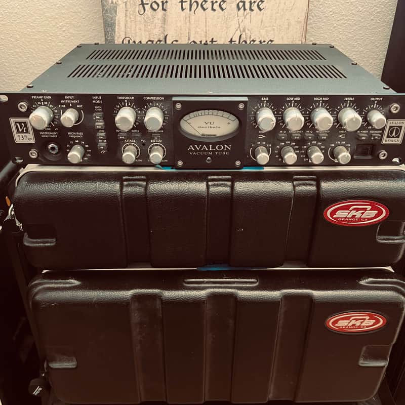 Avalon VT-737sp Anniversary Edition Tube Preamp and Channel Strip - Black image 1